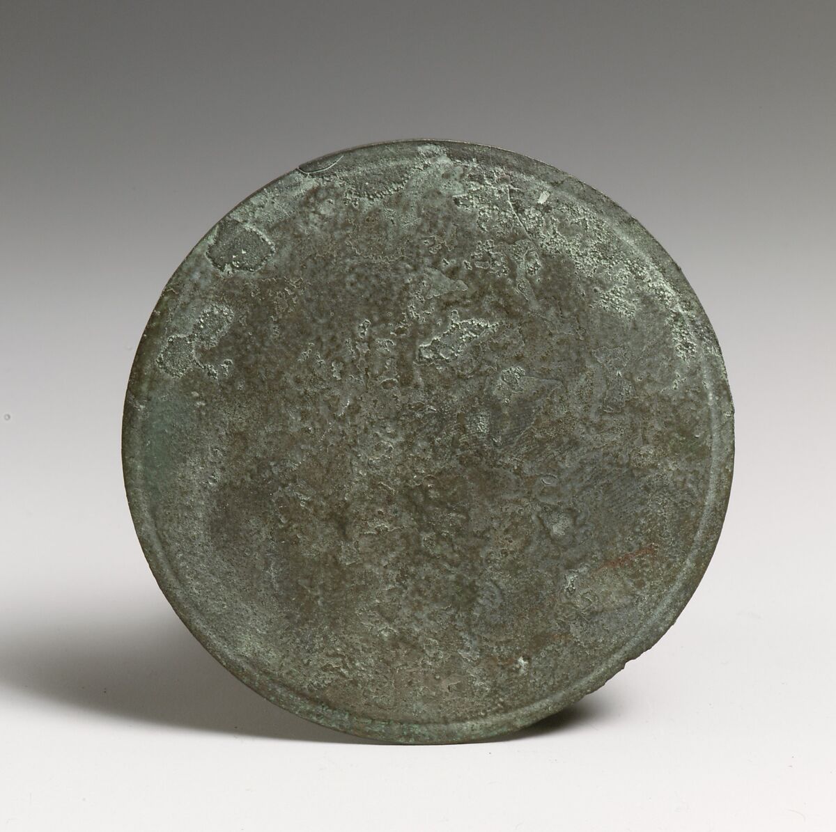 Mirror, Bronze, Roman, Cypriot 