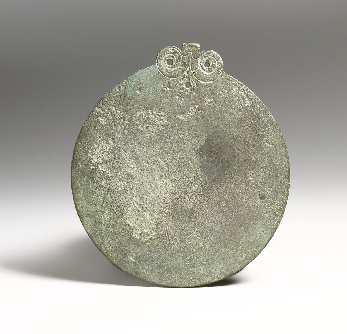 Mirror, Bronze, Greek, Cypriot