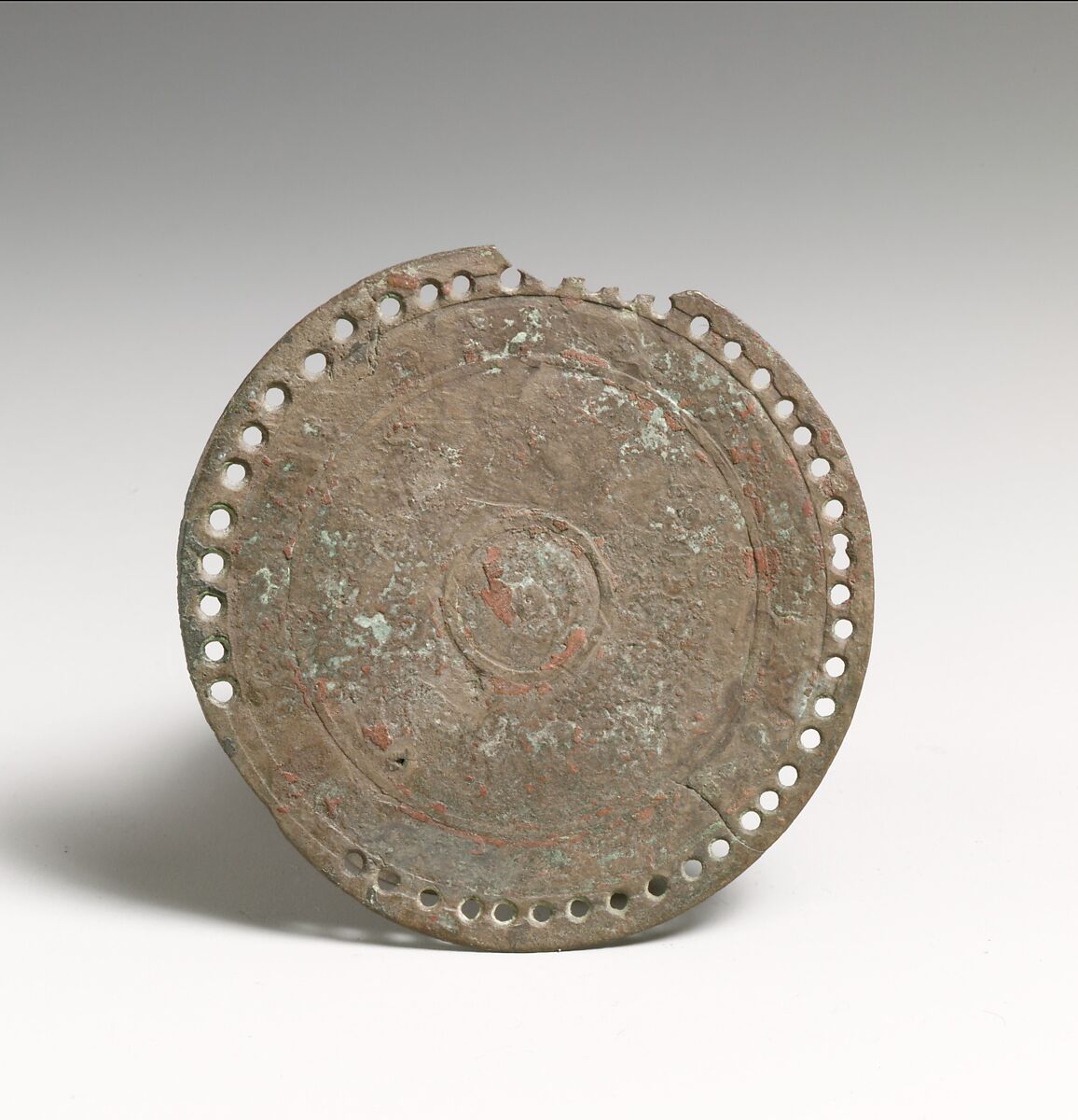Mirror, Bronze, Roman, Cypriot