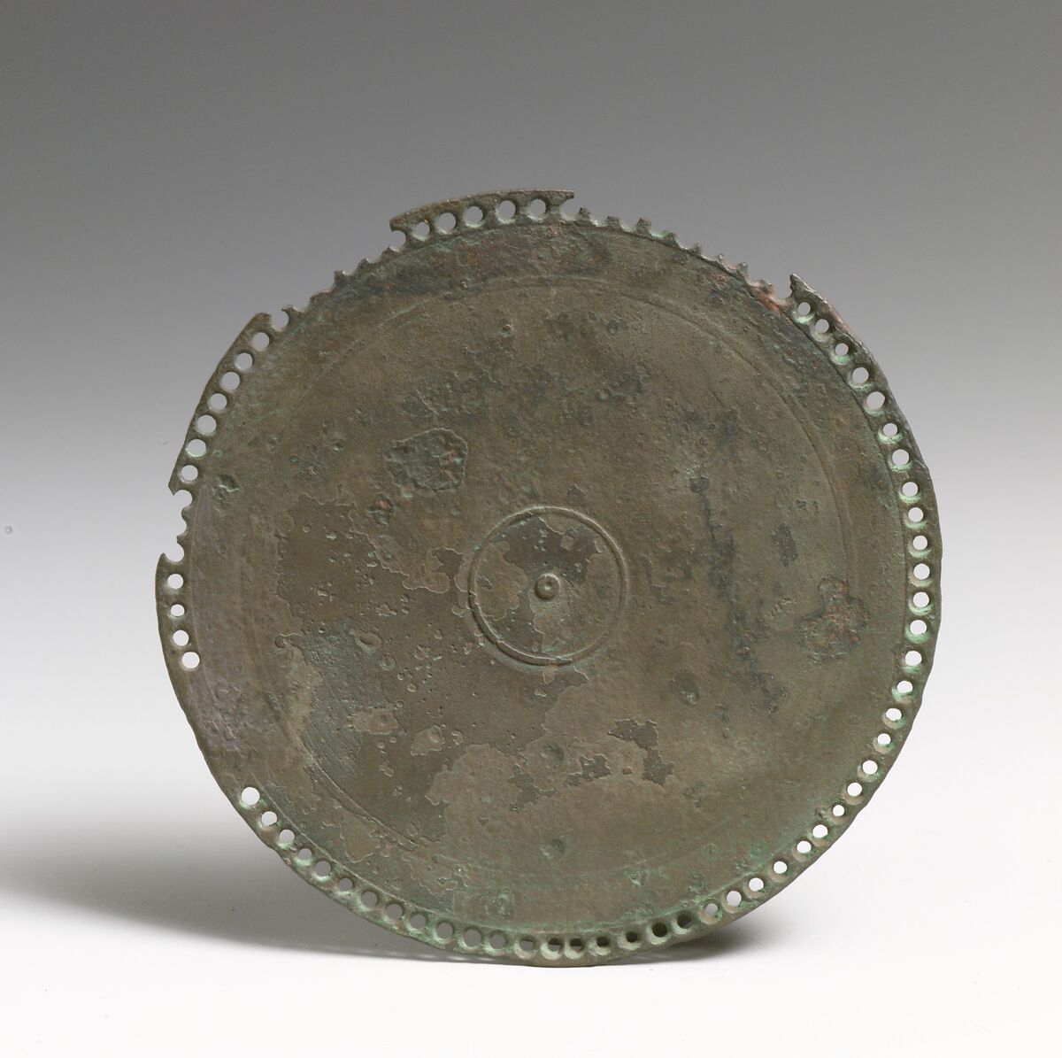 Mirror, Bronze, Roman, Cypriot