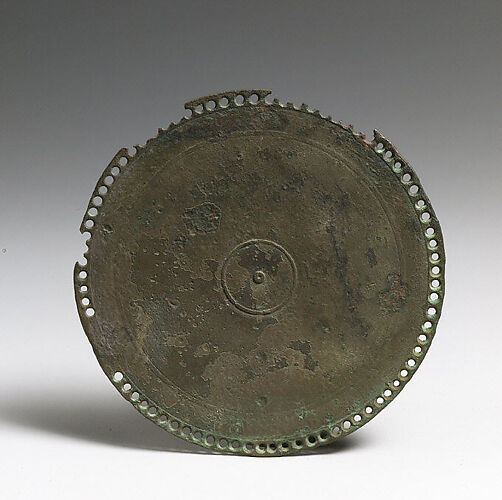 Bronze mirror handle (?) with Aphrodite | Roman | Imperial | The ...