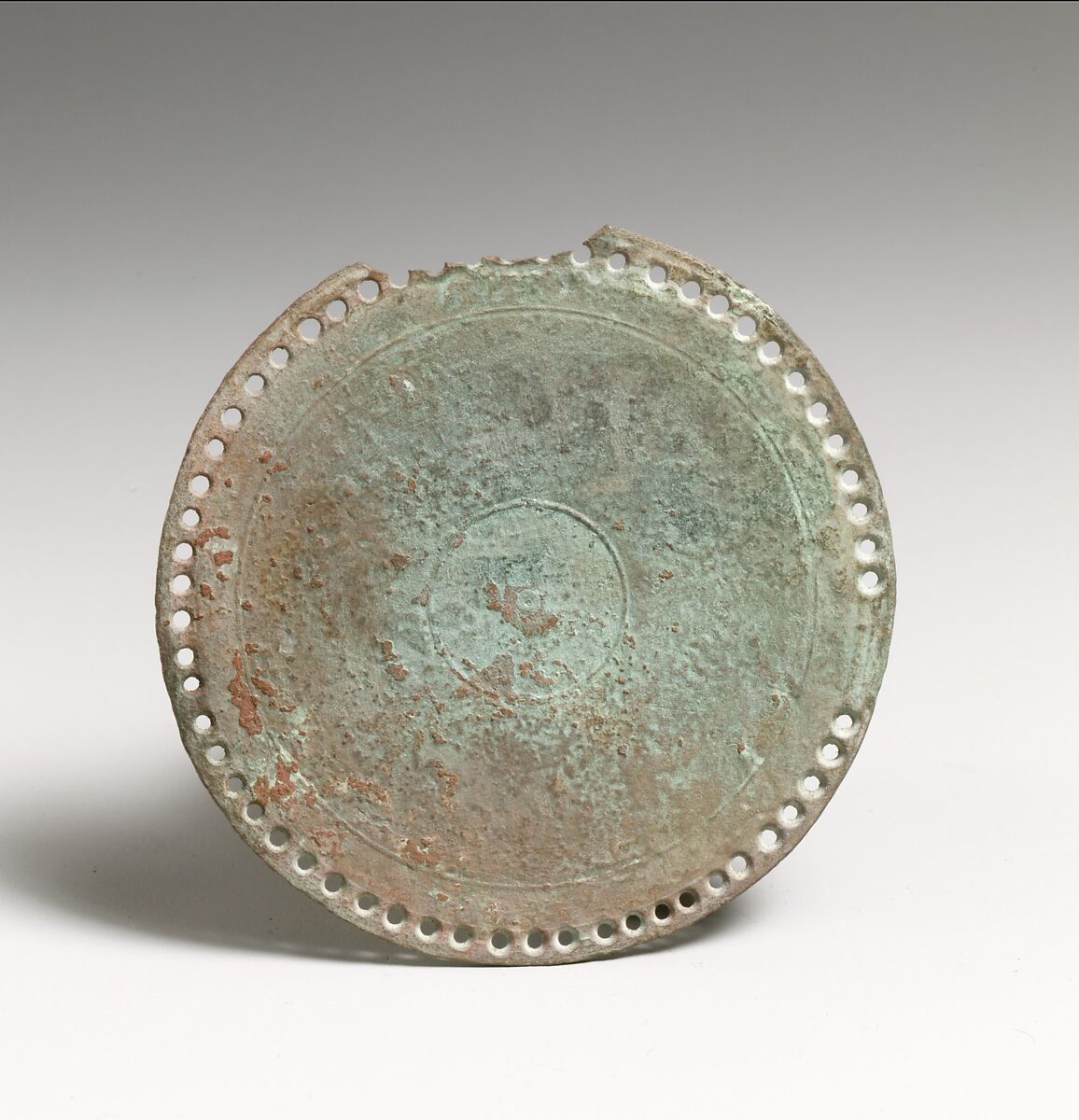 Mirror, Bronze, Roman, Cypriot 