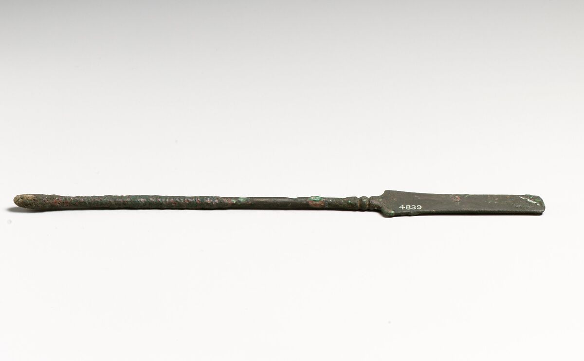 Spatula, Bronze, Cypriot 