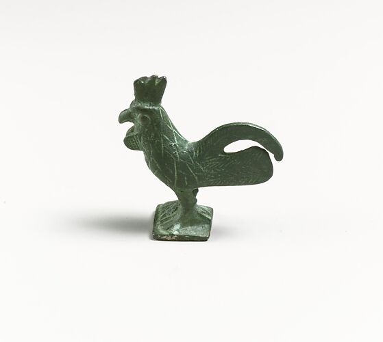 Bronze statuette of a rooster