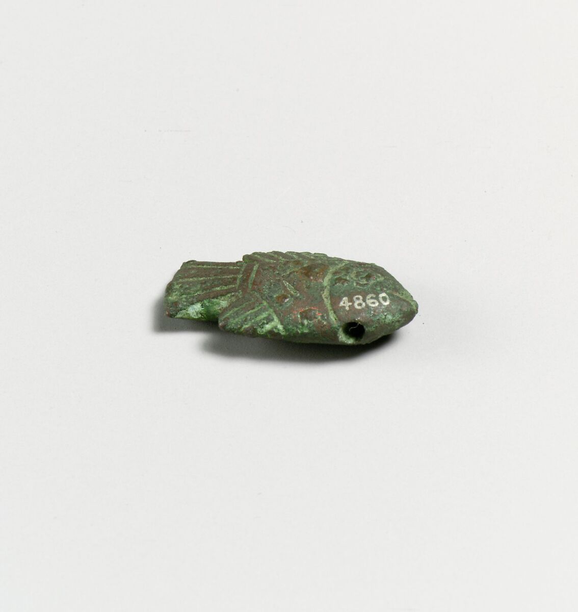 Pendant in the form of a fish, Bronze, Cypriot 