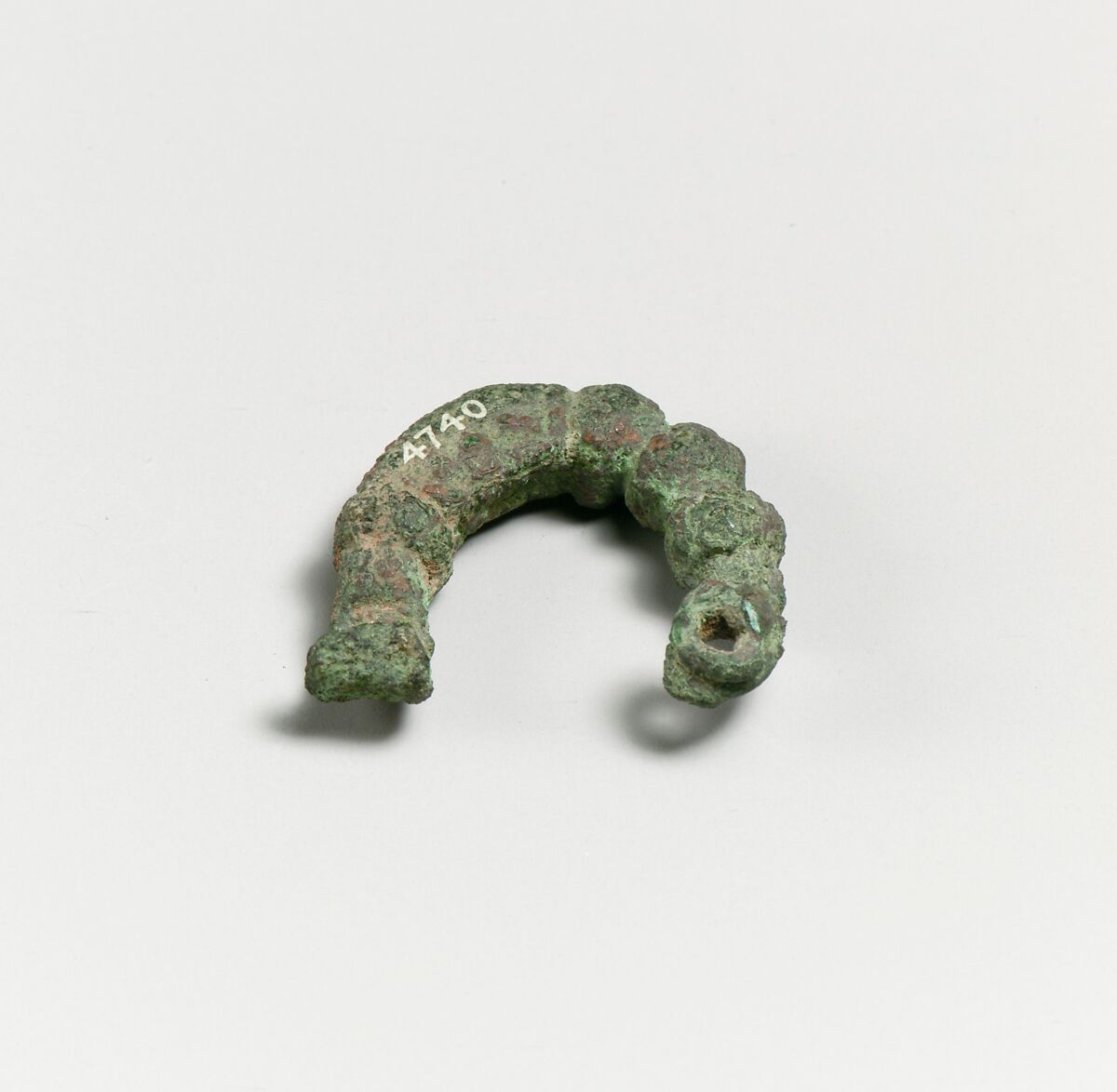 Fibula, fragment, Bronze, Greek, Cypriot 