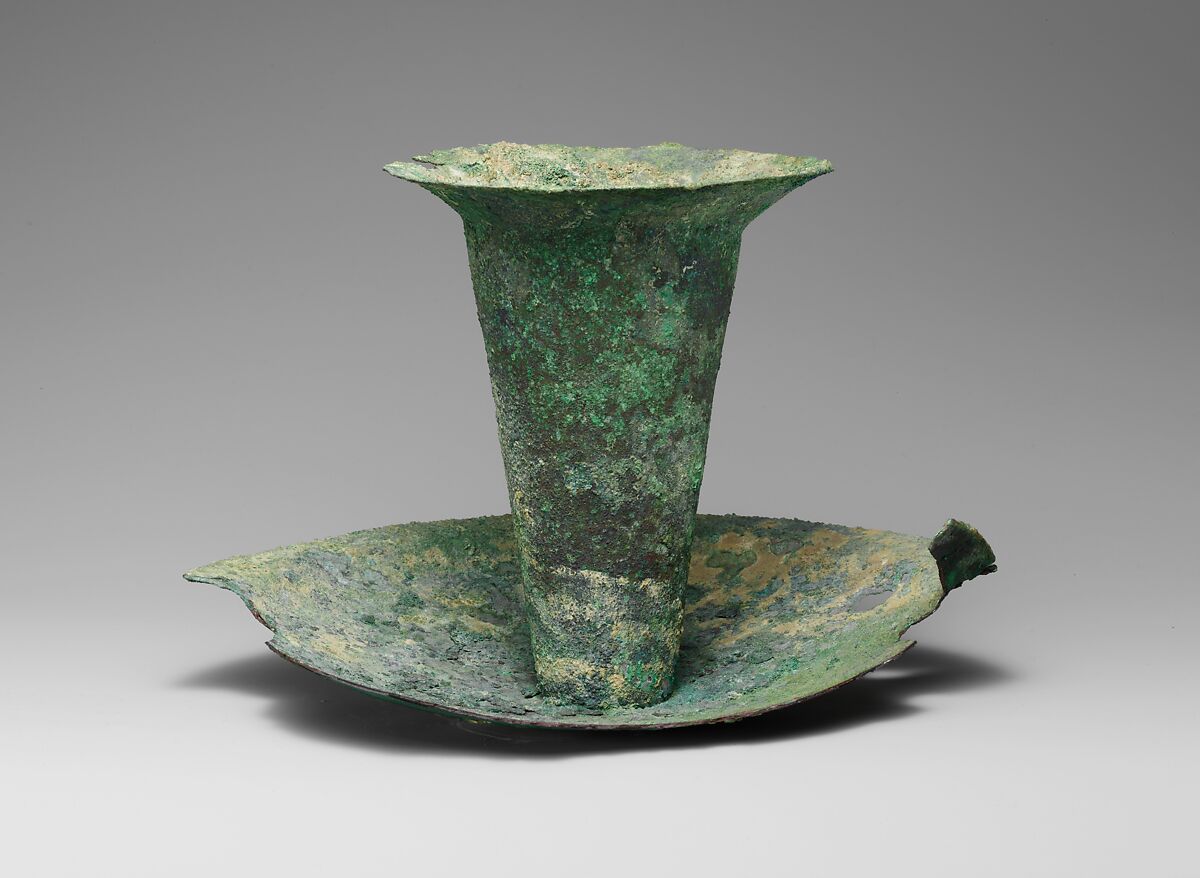 Bronze thymiaterion (incense burner), Bronze, Cypriot 