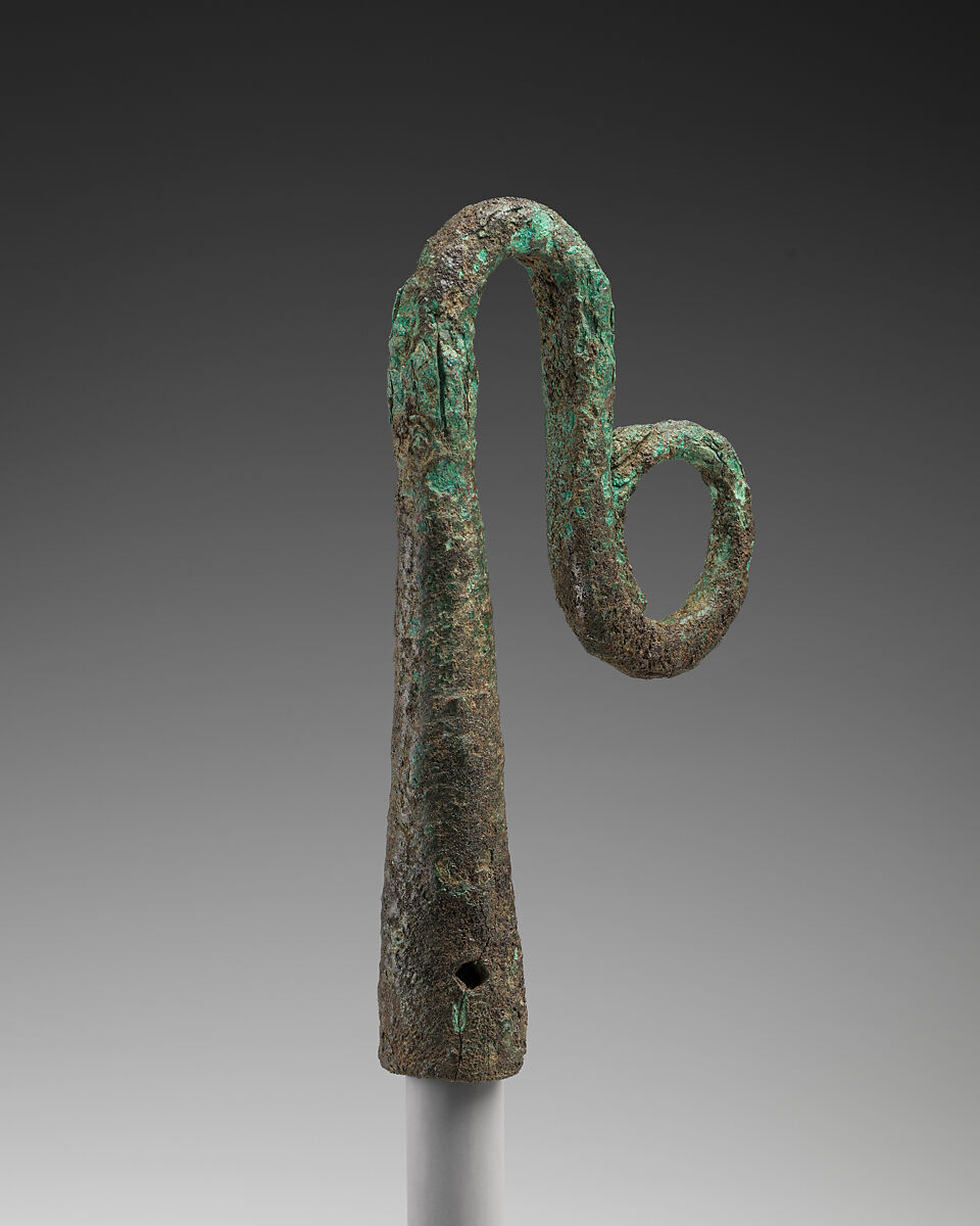 Bronze shepherd's crook, Bronze, Cypriot