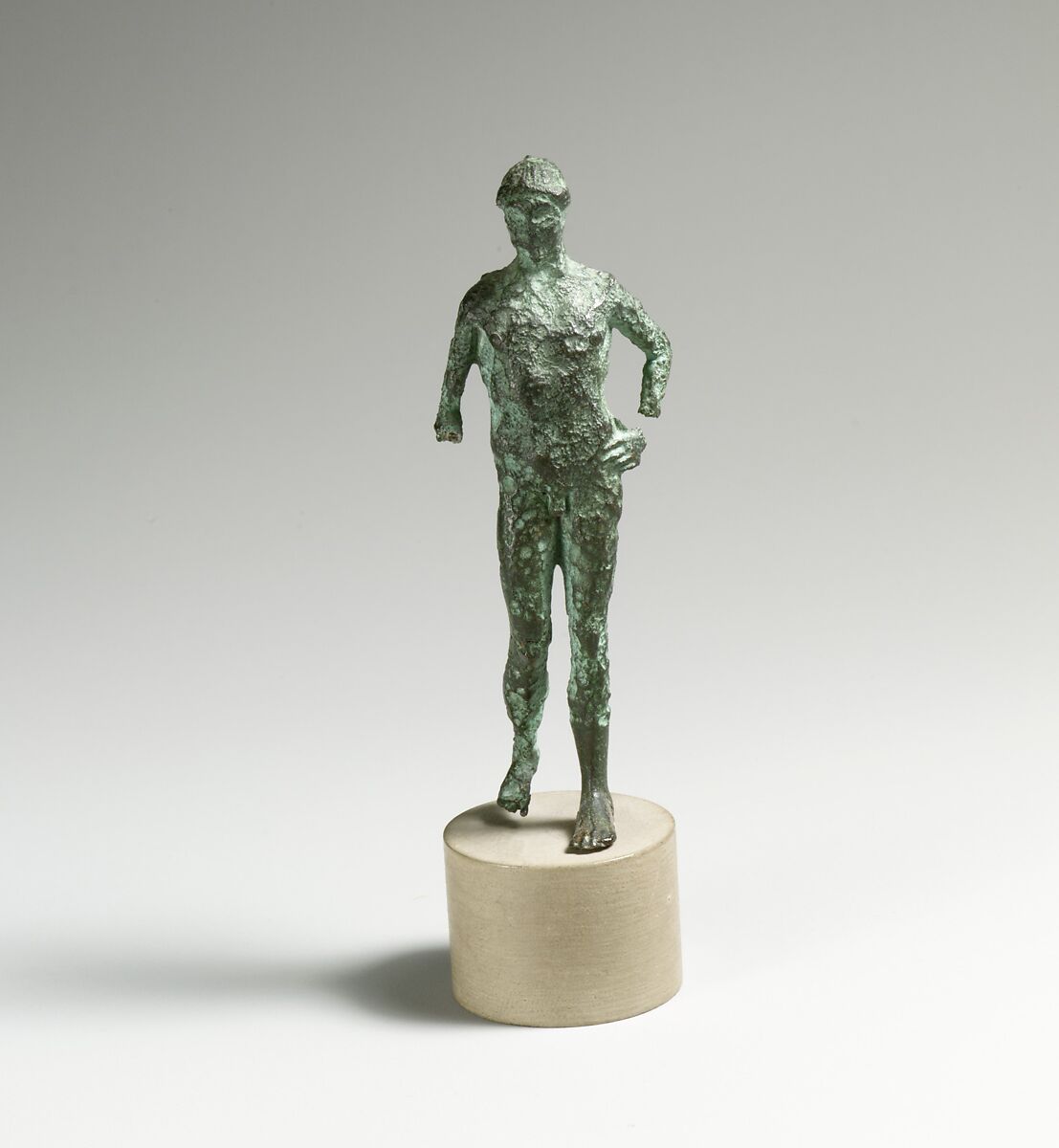 Statuette of a youth, Bronze, Greek, Cypriot 