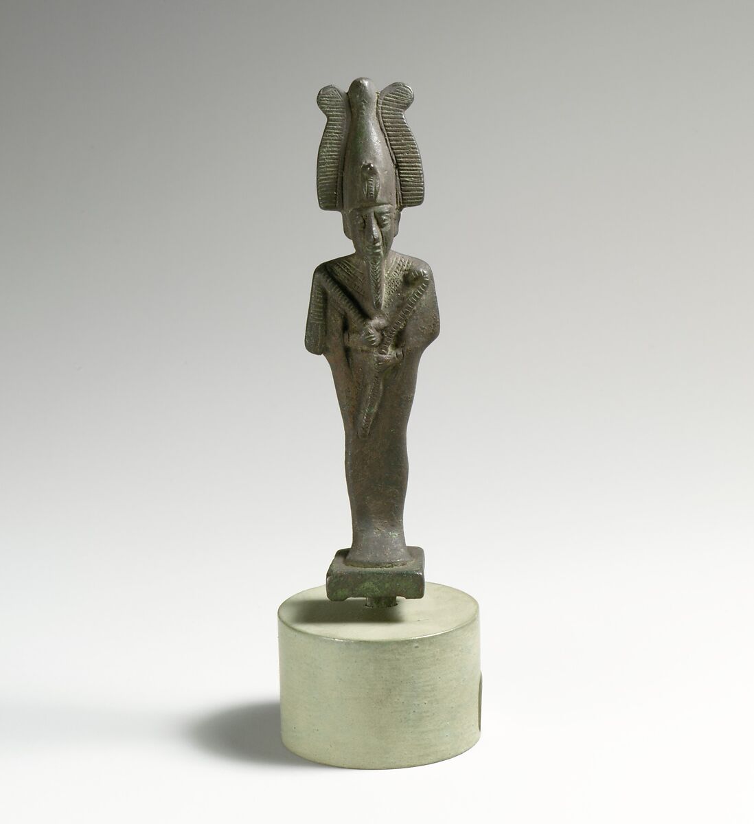 Bronze statuette of Osiris, Bronze, Egyptian 