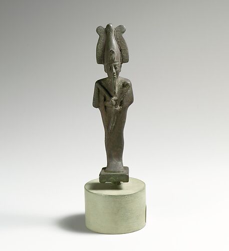 Bronze statuette of Osiris