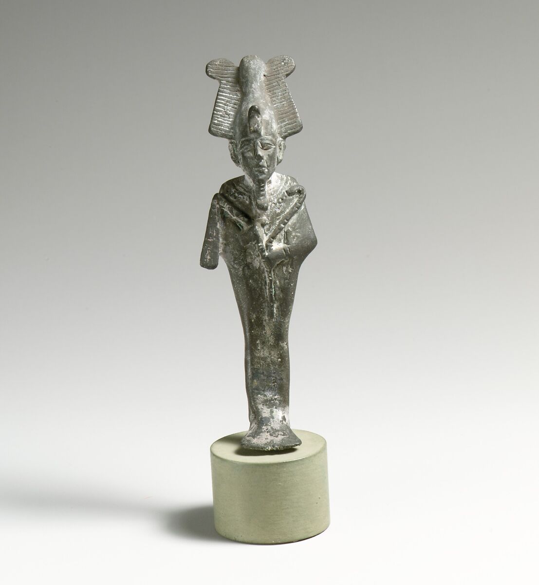 Bronze statuette of Osiris, Bronze, Egyptian 