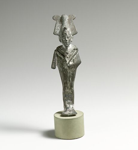 Bronze statuette of Osiris