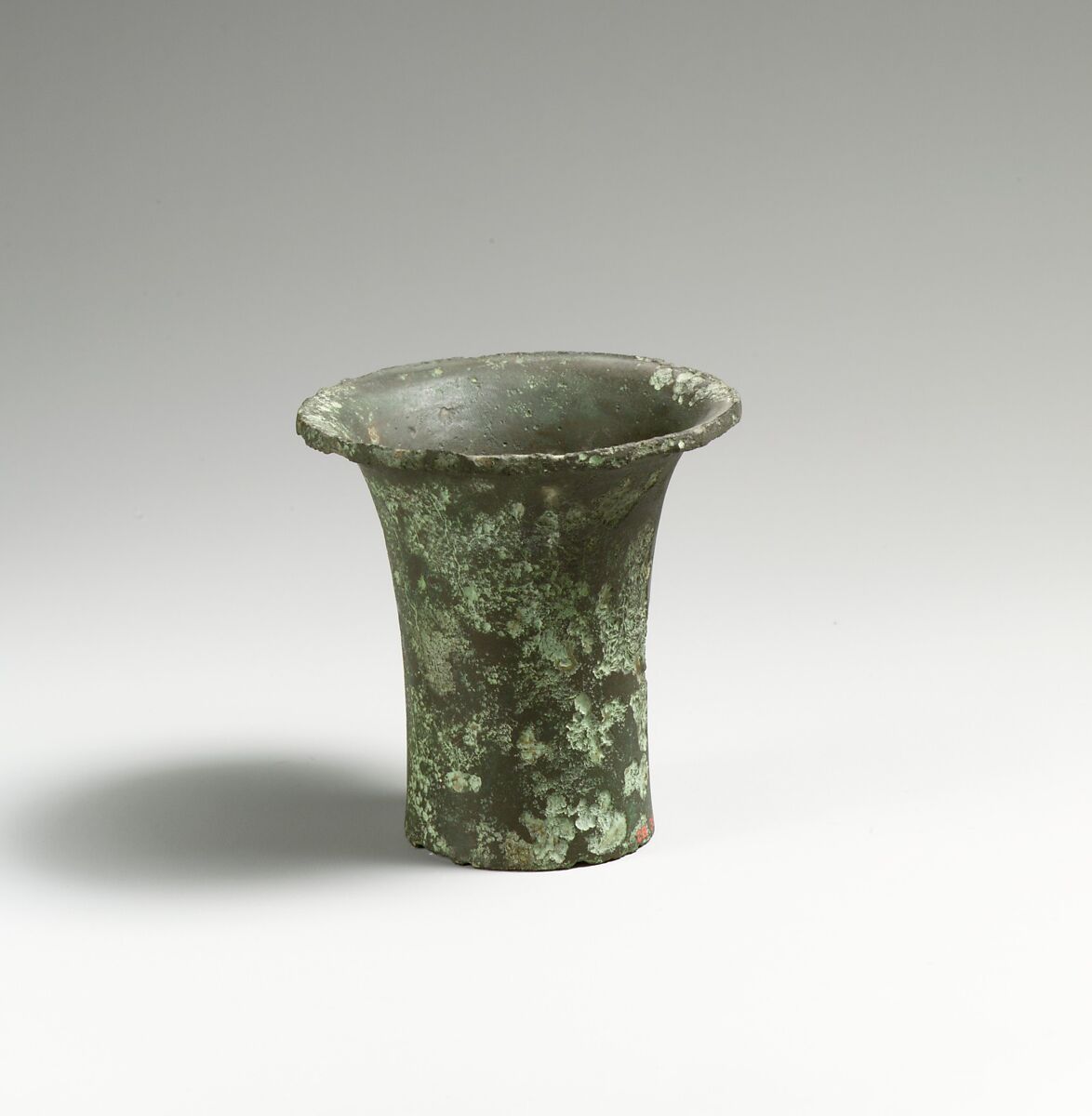 Cup from a torch-holder, Bronze, Cypriot 