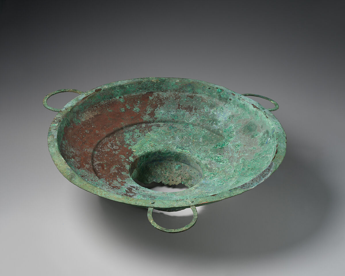 Strainer, Bronze, Cypriot 