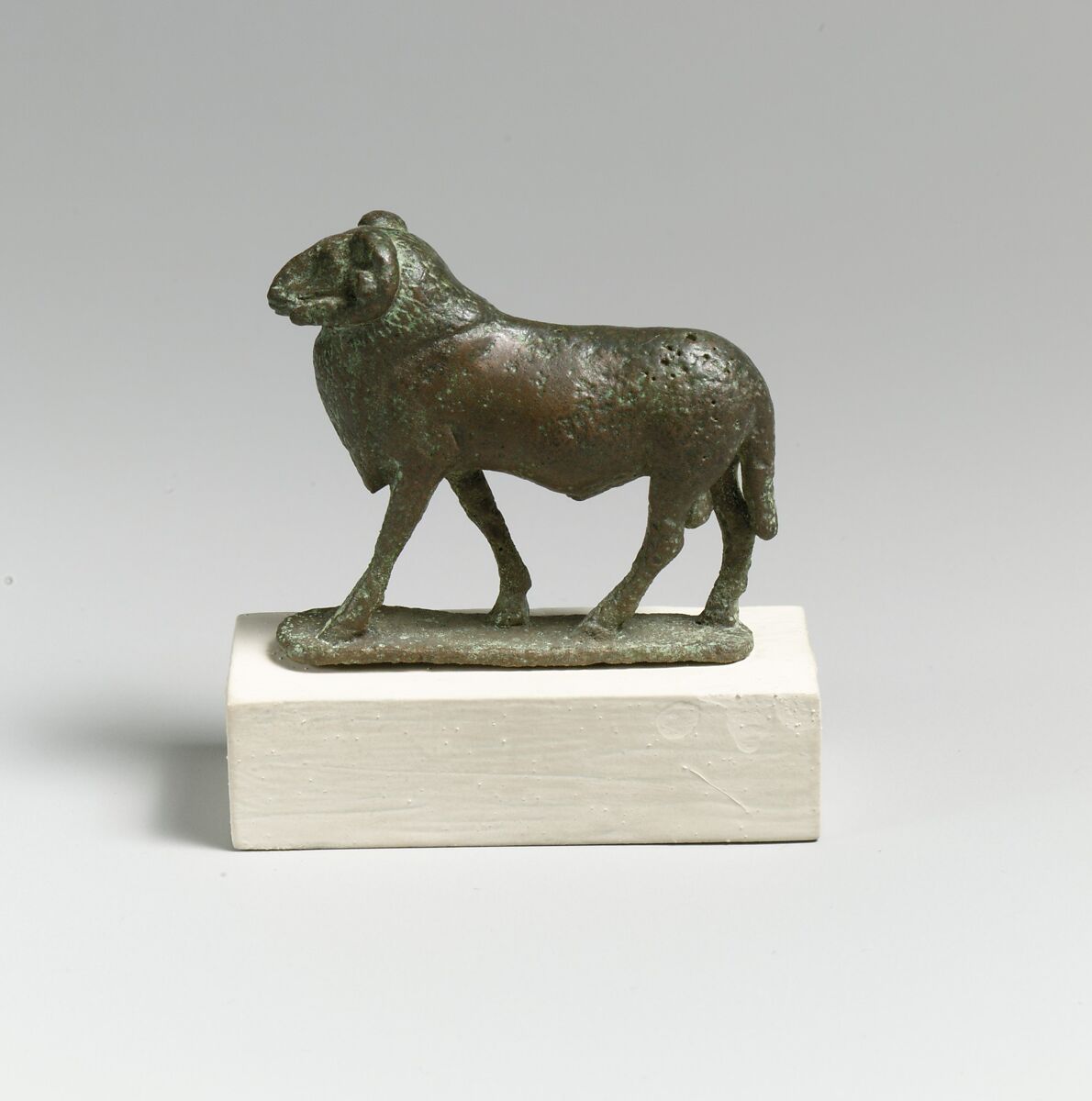 Bronze statuette of a ram, Bronze, Cypriot