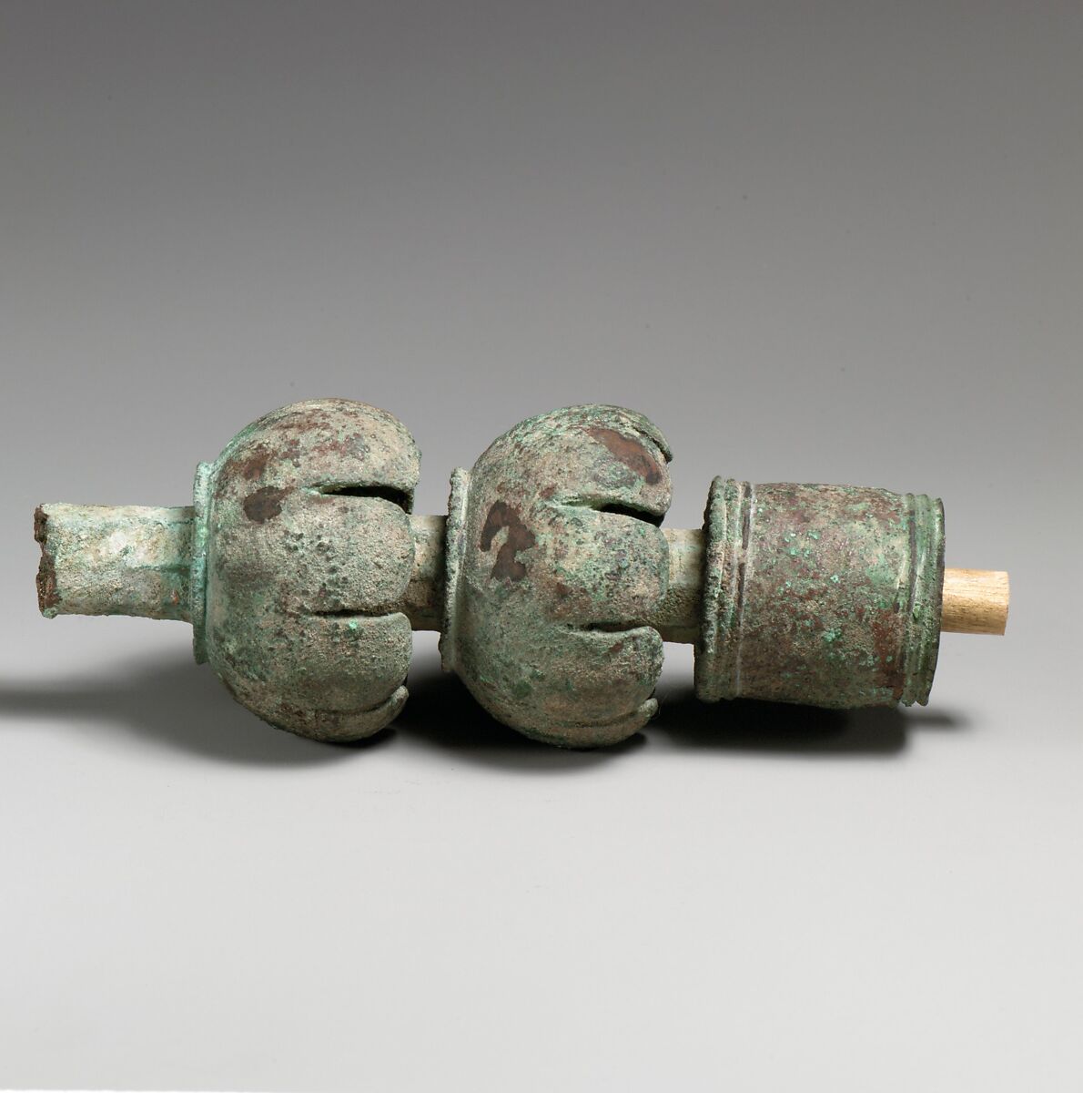 Bronze lamp holder, Bronze, Cypriot