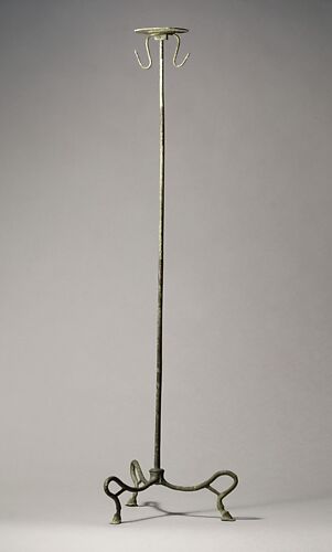 Bronze lampstand