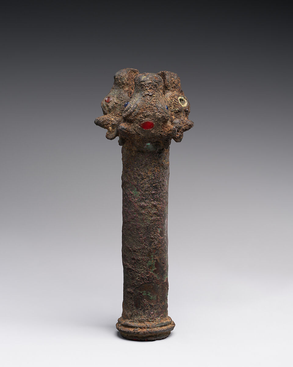 Tin-bronze scepter head, Bronze, tin, Cypriot