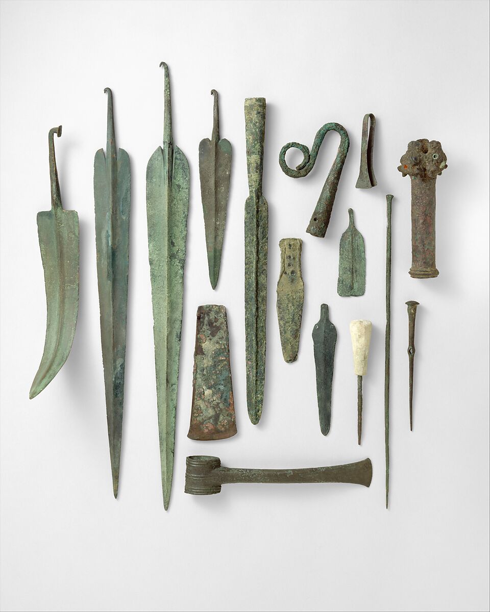 Tin-bronze scepter head, Bronze, tin, Cypriot 