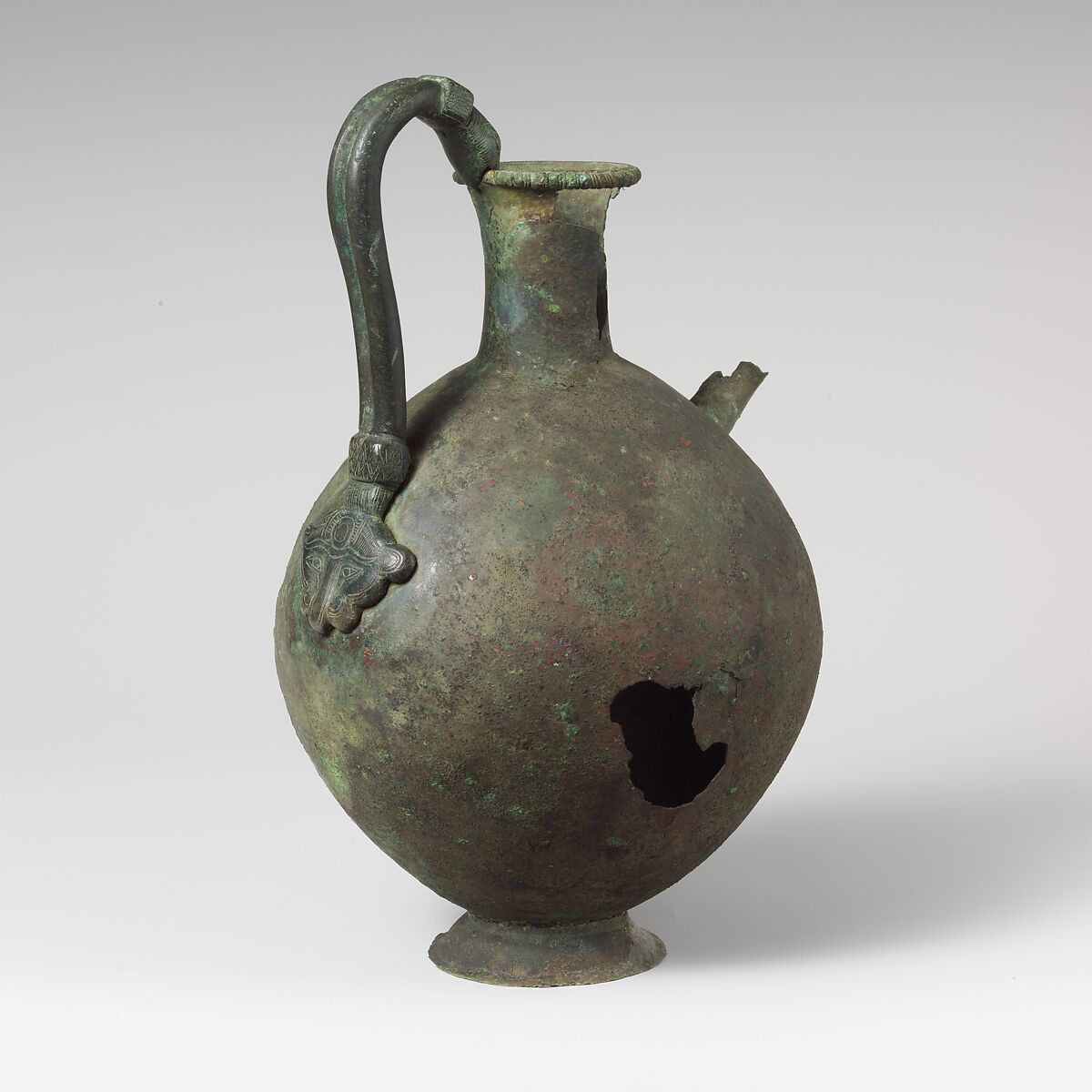 Bronze jug, Bronze, Cypriot 