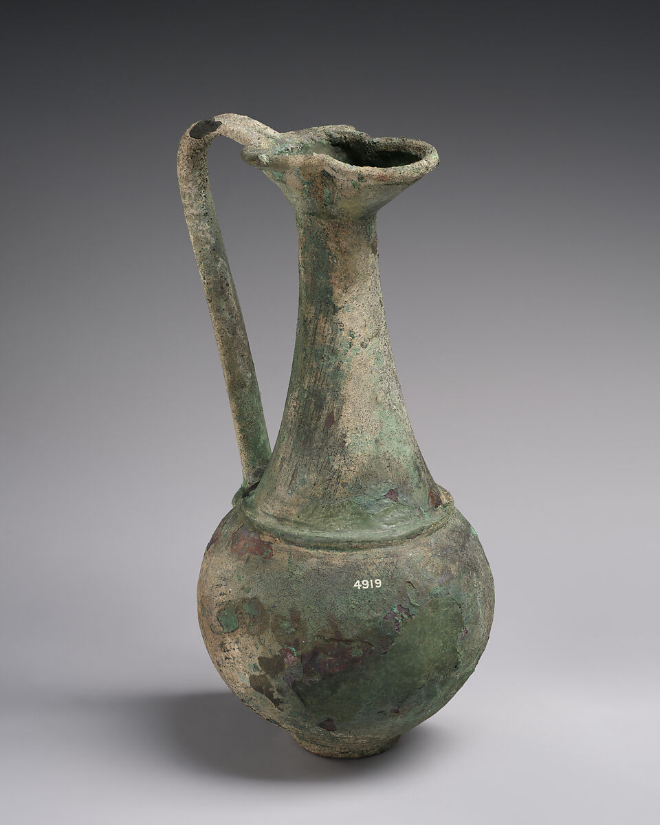 Jug, one handle, Bronze, Cypriot