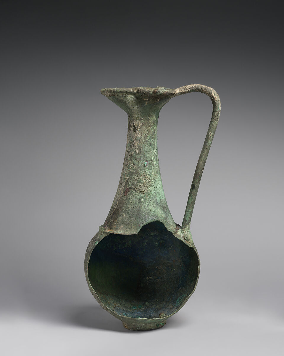 Jug, one handle, Bronze, Cypriot