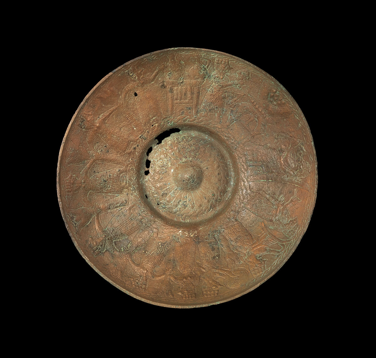 Bronze bowl, Bronze, Cypriot 