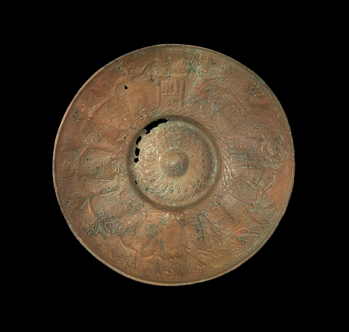 Bronze bowl, Bronze, Cypriot