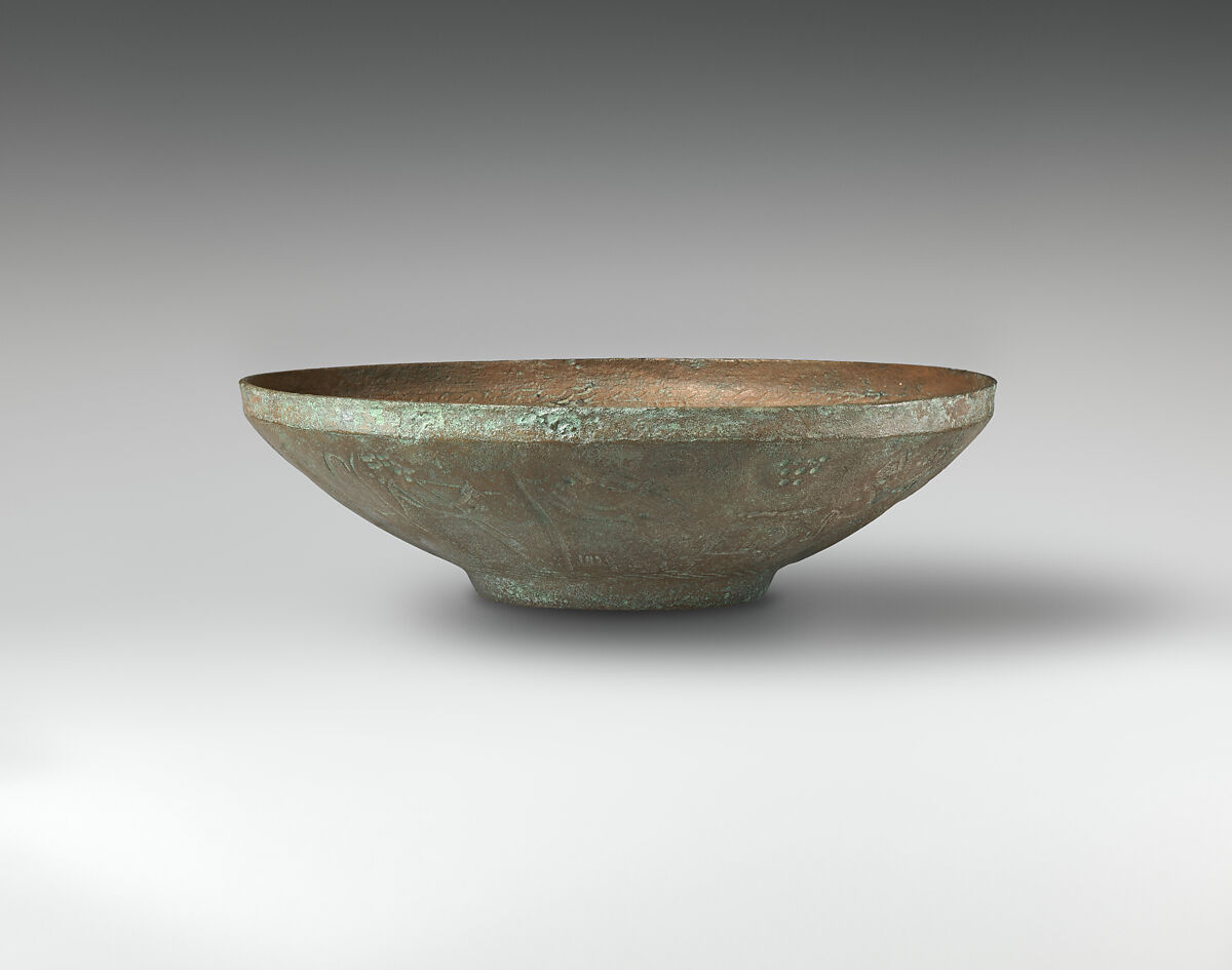 Bronze bowl, Bronze, Cypriot