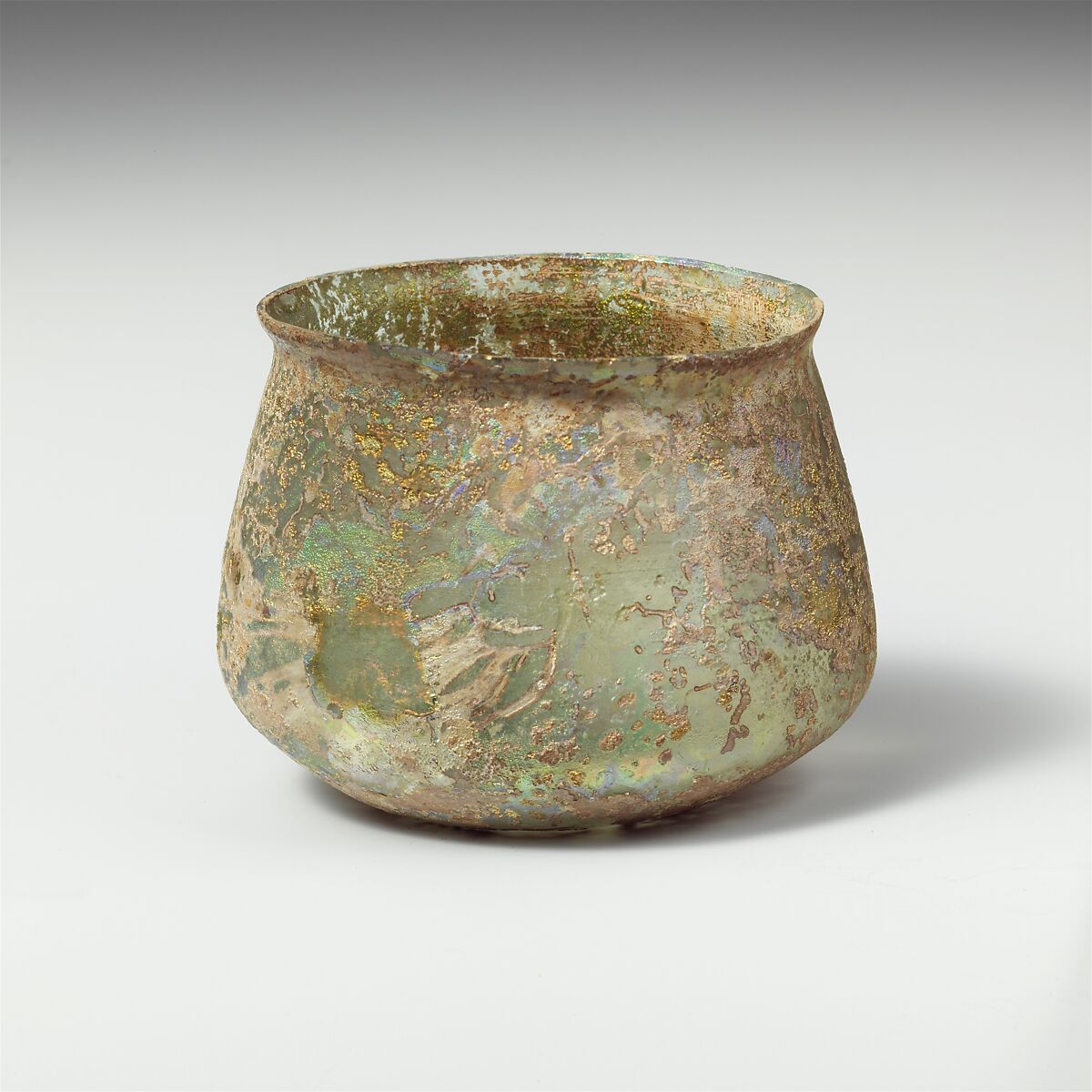 Glass cup, Glass, Roman 