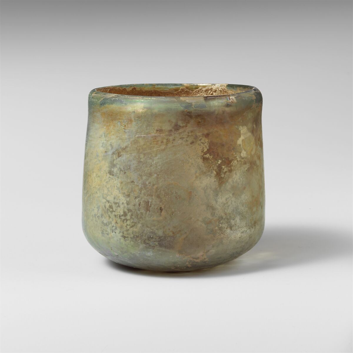 Glass cup, Glass, Roman 