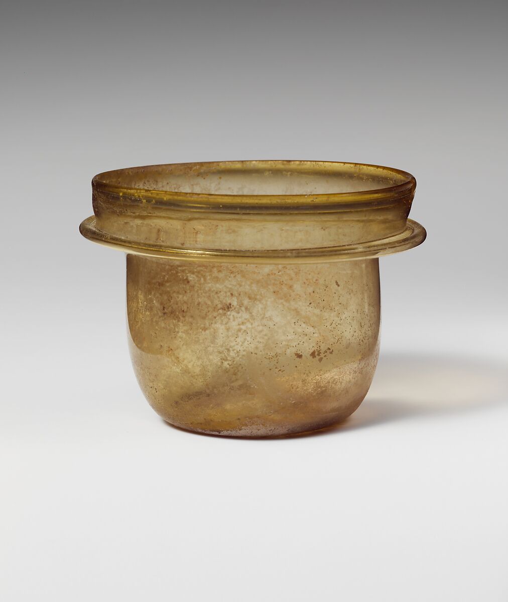 Glass cup, Glass, Roman 