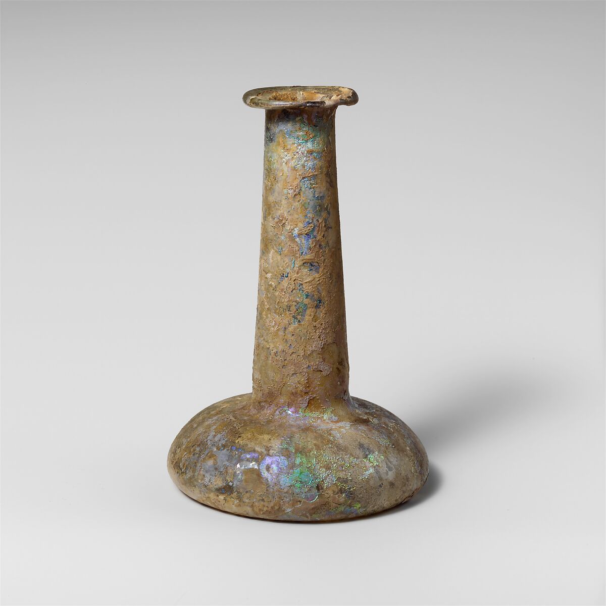 Glass perfume bottle, Glass, Roman 