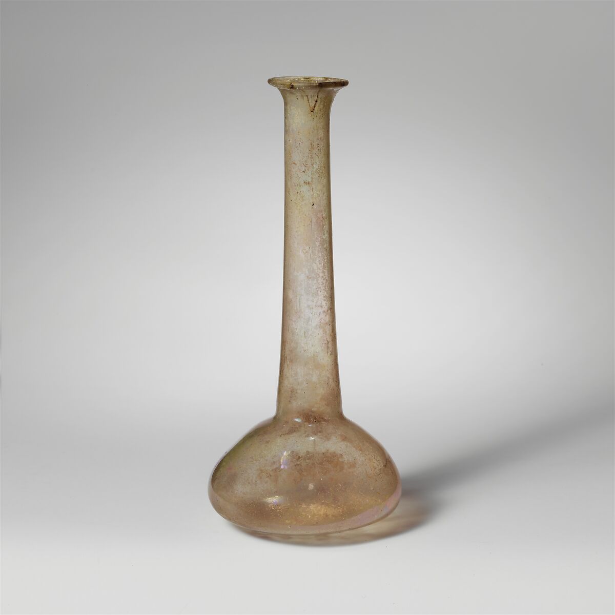 Glass perfume bottle, Glass, Roman 