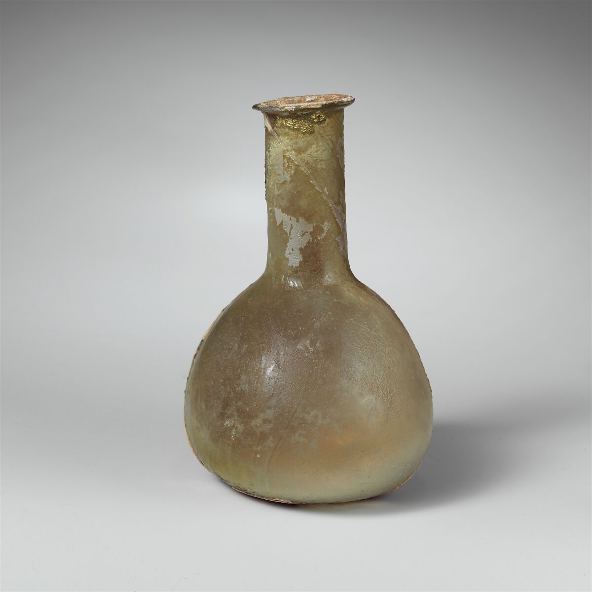 Glass perfume bottle, Glass, Roman 
