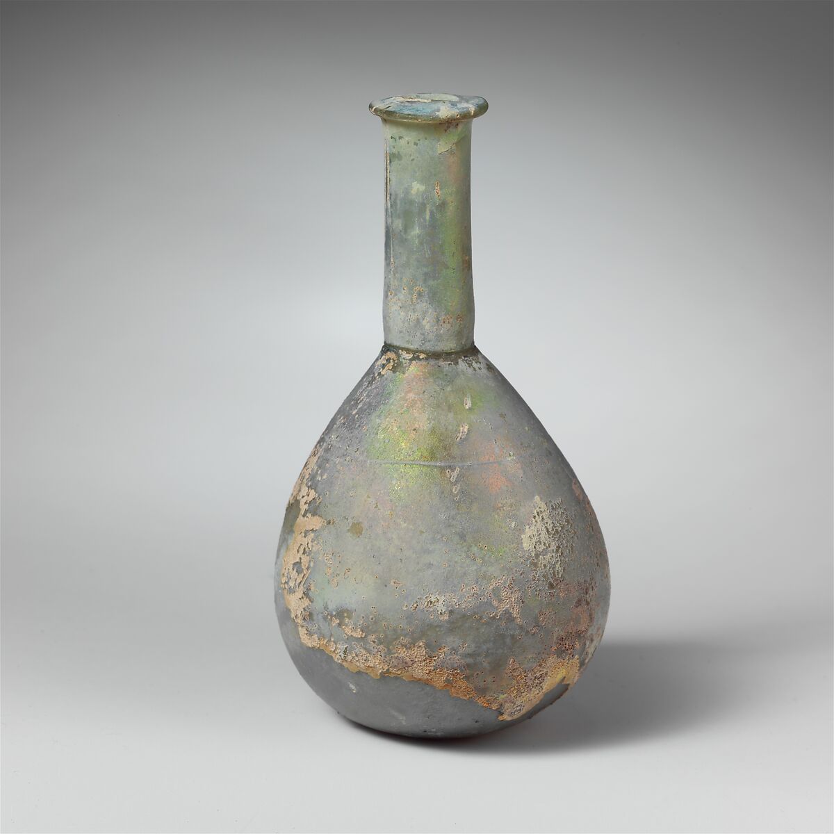 Glass perfume bottle, Glass, Roman 