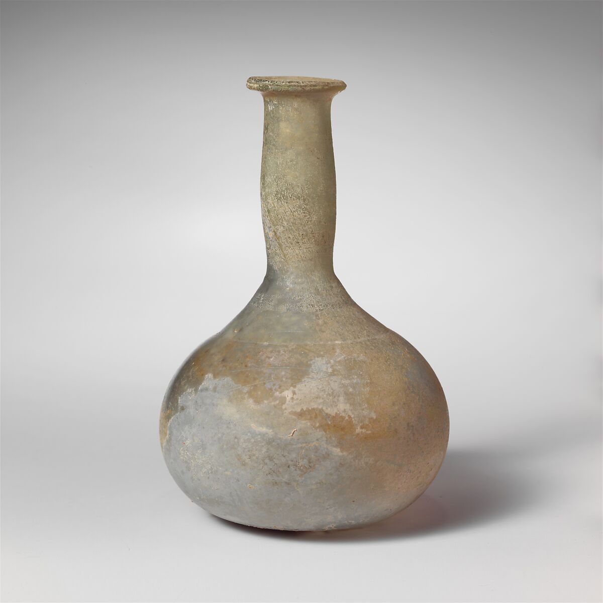 Glass perfume bottle, Glass, Roman 