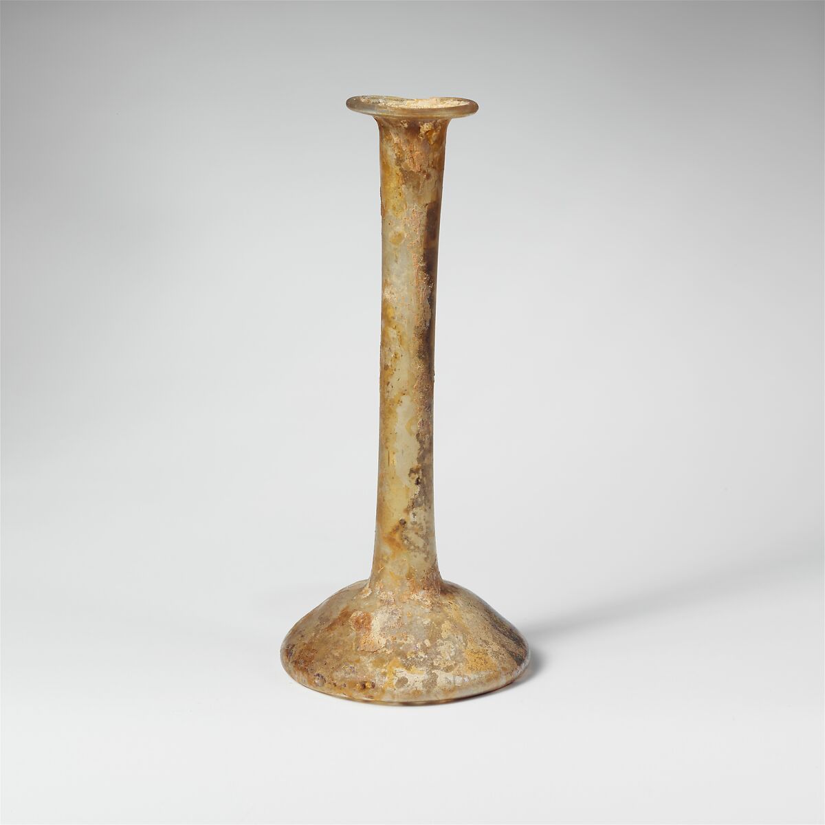 Glass perfume bottle, Glass, Roman 