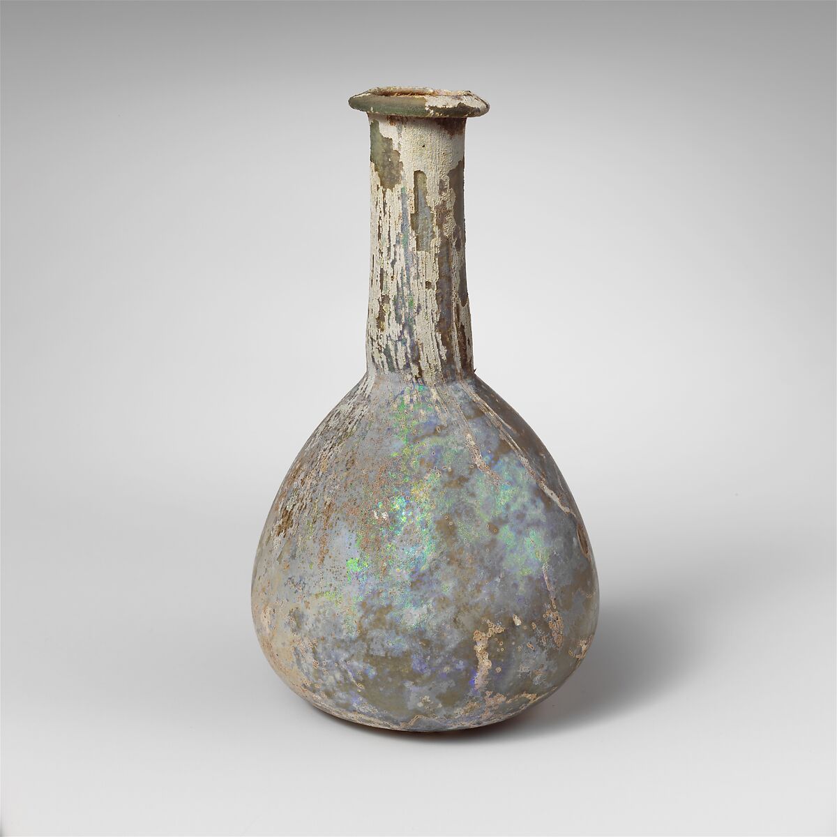 Glass perfume bottle, Glass, Roman