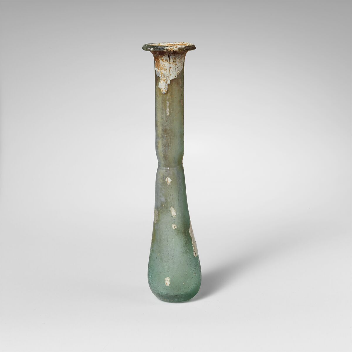 Glass perfume bottle, Glass, Roman 