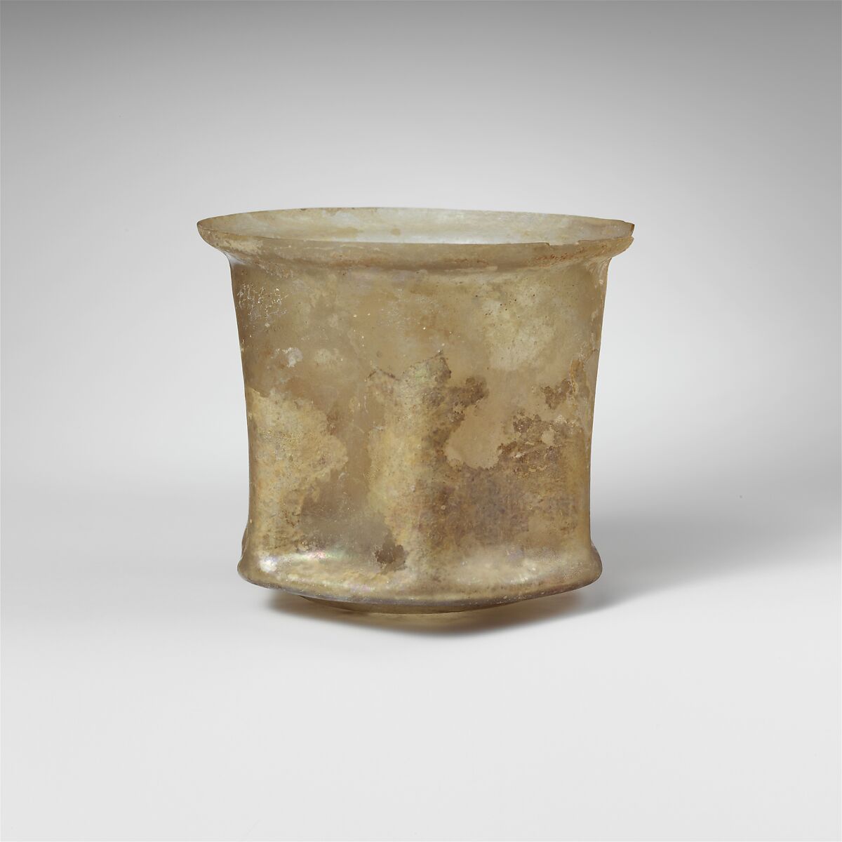 Glass beaker, Glass, Roman 