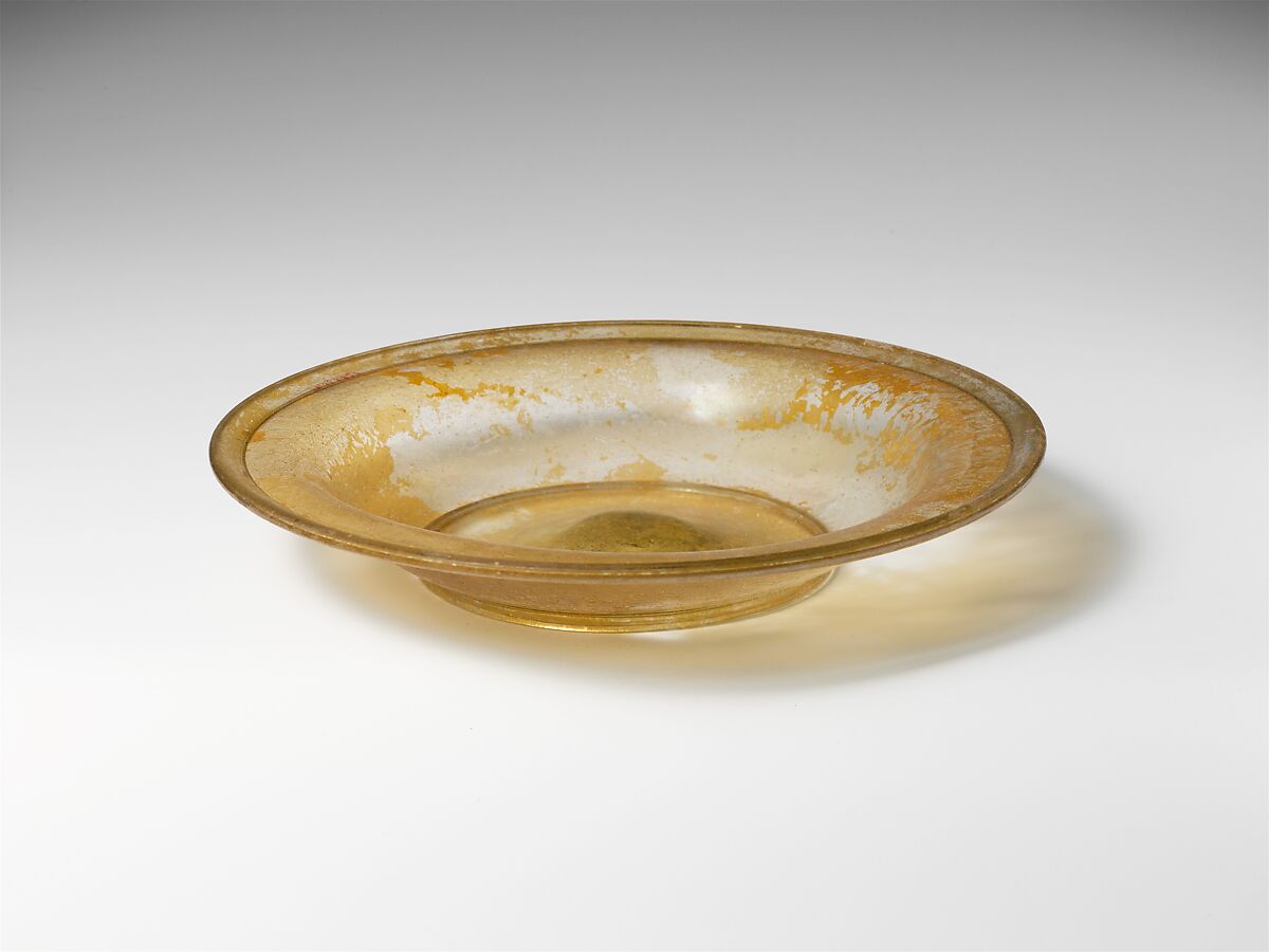 Glass dish, Glass, Roman 