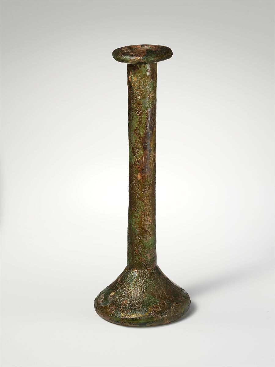 Glass perfume bottle, Glass, Roman, possibly Egyptian 