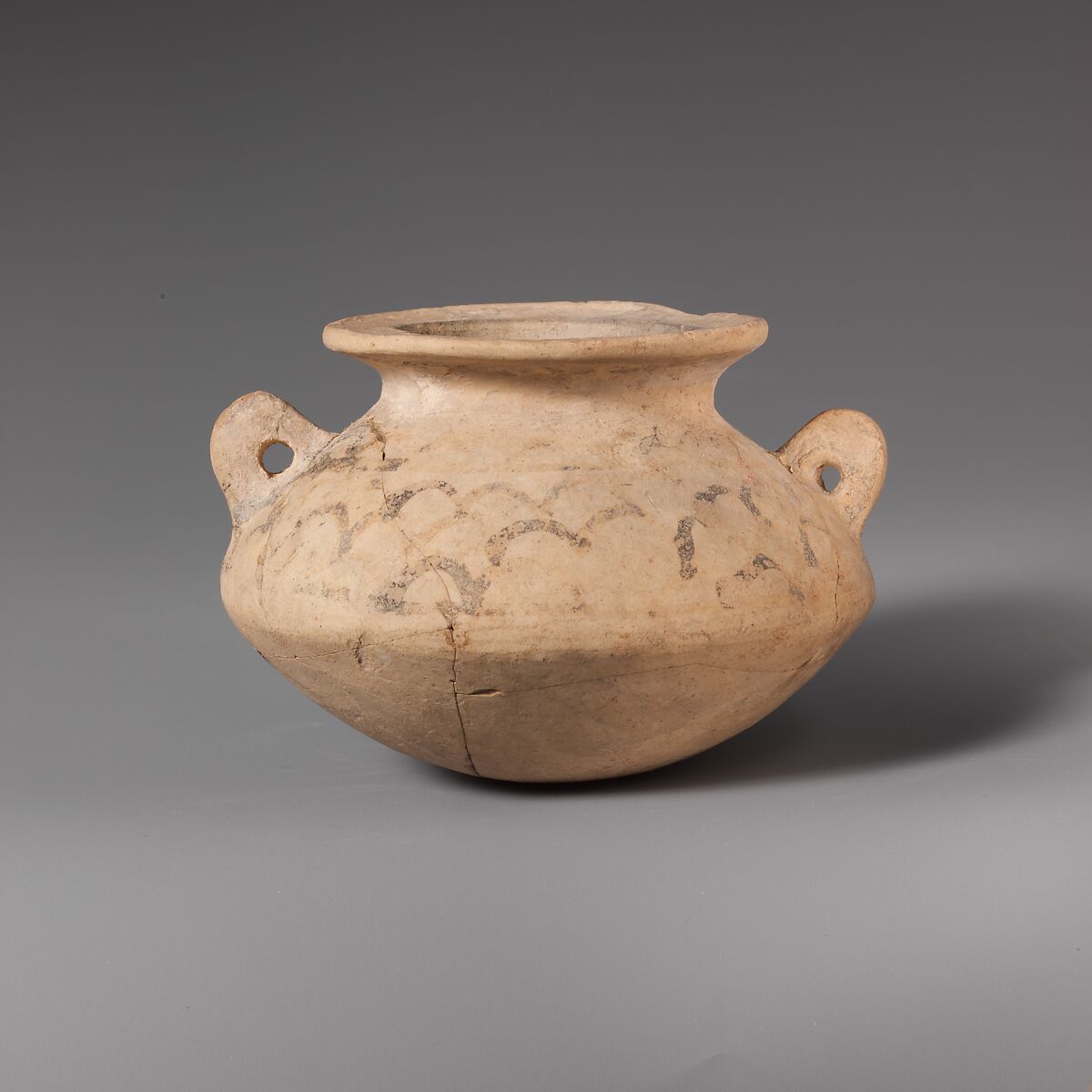 Terracotta alabastron (jar), Terracotta, Mycenaean 