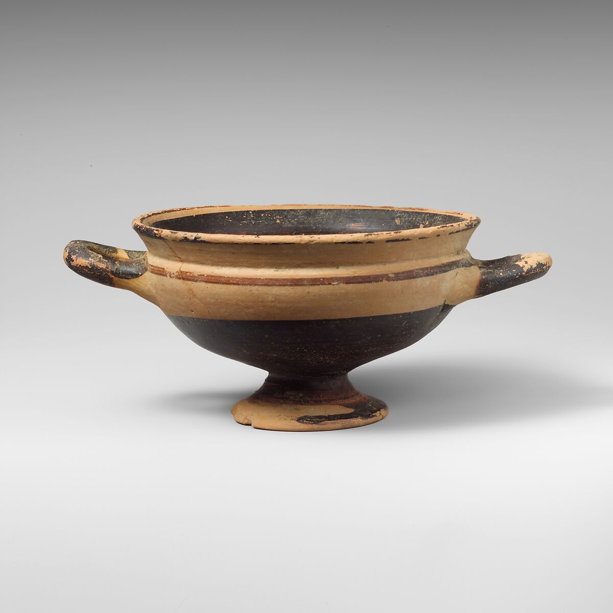 Kylix, Terracotta, Cypriot 