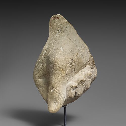 Limestone hand