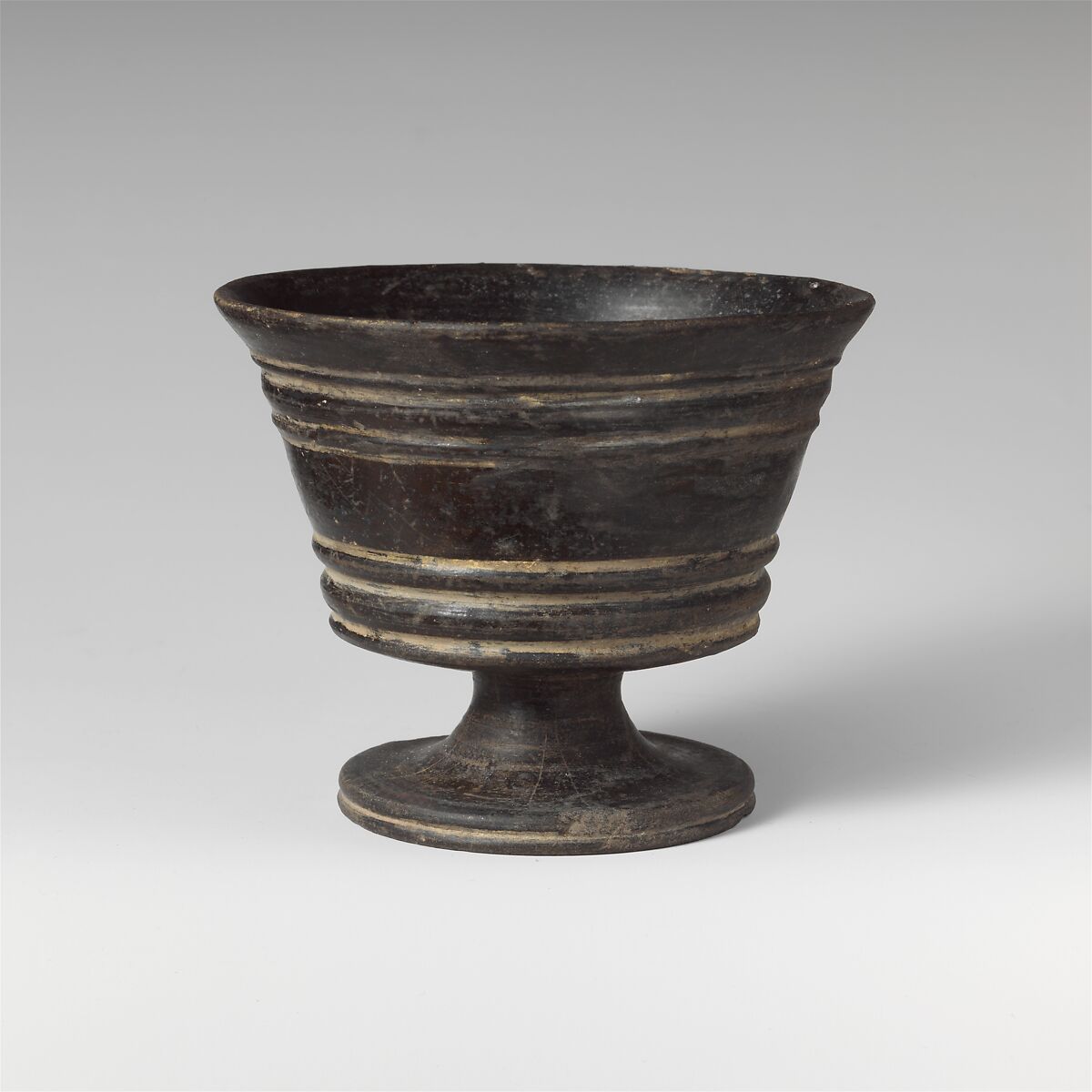 Terracotta chalice, Terracotta, Etruscan 