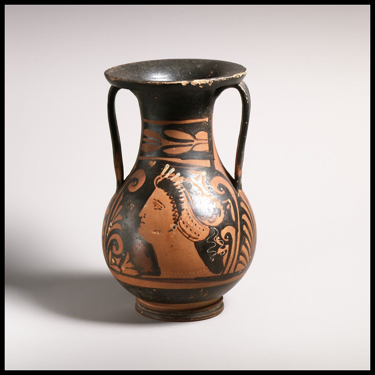 Pelike, Attributed to the Group of Zurich 2661, Terracotta, Greek, South Italian, Apulian 