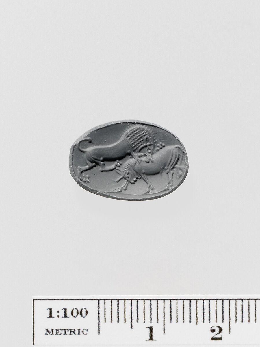 Chalcedony conoid seal, Chalcedony, Greek